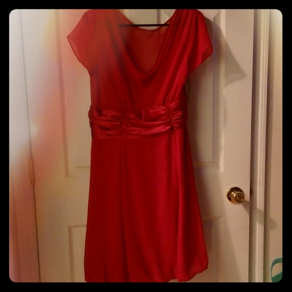 Red dress